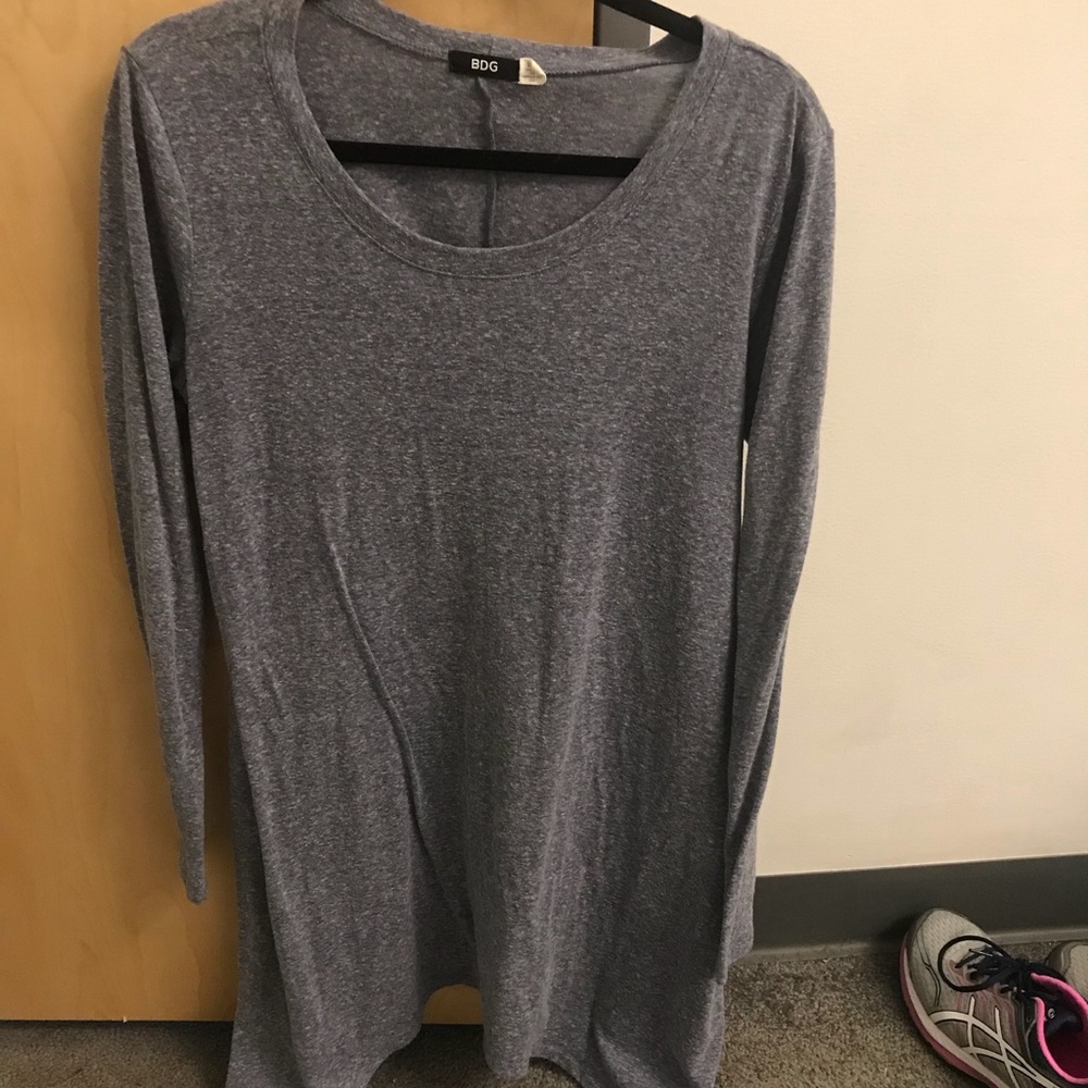 Urban Outfitters BDG blue/gray tunic